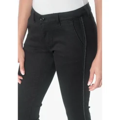 Pantalon chino POLLY noir