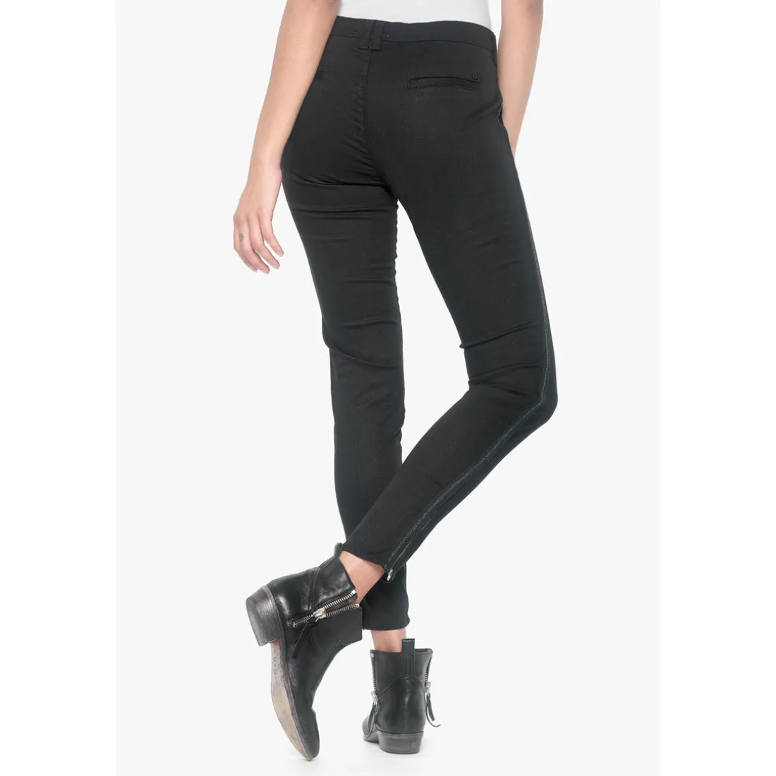 Pantalon chino POLLY noir