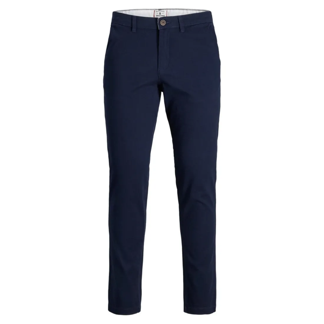 Pantalon chino Slim Fit Bleu Marine en coton Nick