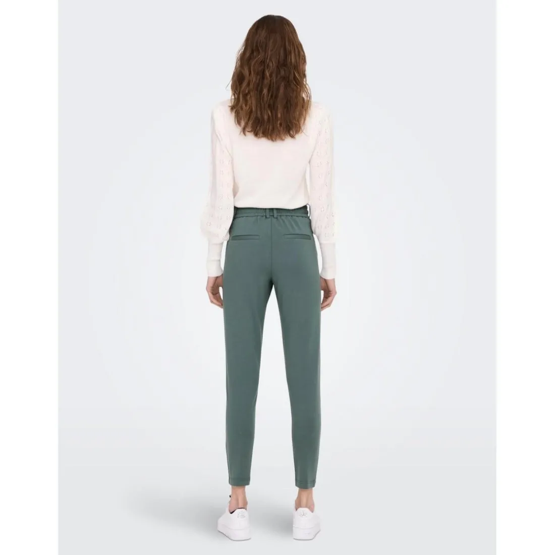 Pantalon Cordon d'attache vert