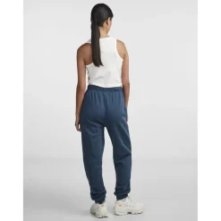 Pantalon de survêtement bleu en coton Maia