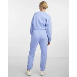 Pantalon de survêtement en coton Chilli bleu Ines