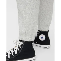 Pantalon de survêtement gris en coton Alma