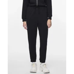 Pantalon de survêtement noir en coton