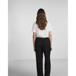 Pantalon de tailleur noir Lise