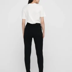Pantalon decontracté ONLPOPTRASH - noir en viscose Lola