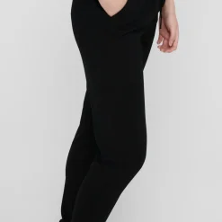 Pantalon decontracté ONLPOPTRASH - noir en viscose Lola