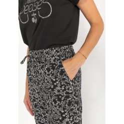 Pantalon droit AAREN noir Maëlys