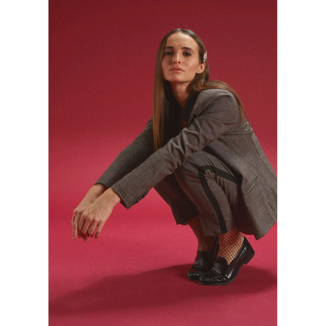 Pantalon droit APRI marron