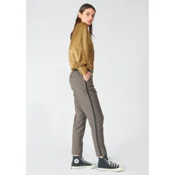 Pantalon droit APRI marron