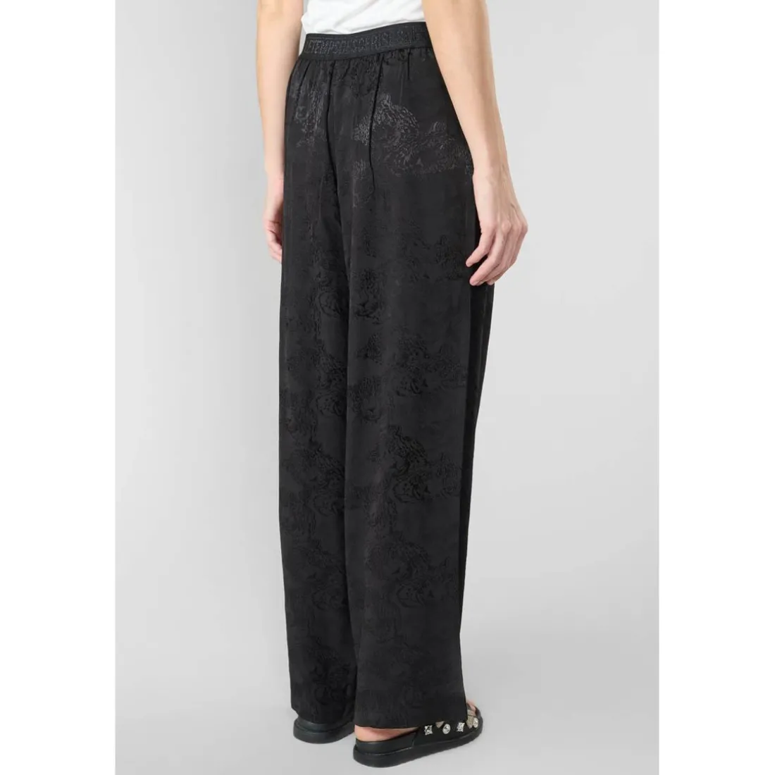 Pantalon droit CLEMATI noir