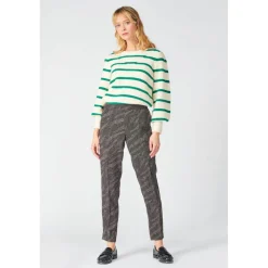 Pantalon droit DORINA noir