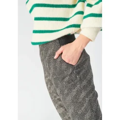 Pantalon droit DORINA noir