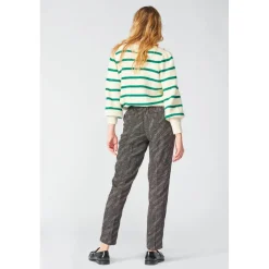 Pantalon droit DORINA noir