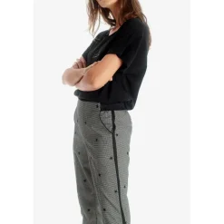 Pantalon droit ELEA noir