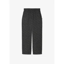 Pantalon droit KLOE gris en viscose