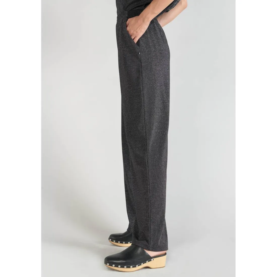 Pantalon droit MORETZ noir