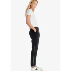 Pantalon droit NADINE noir