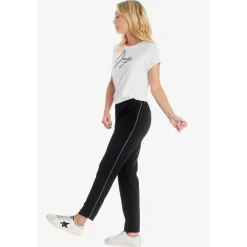 Pantalon droit NADINE noir