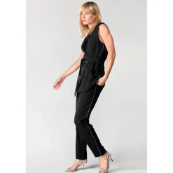 Pantalon droit PLHOX noir