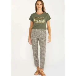 Pantalon droit RANCHY marron