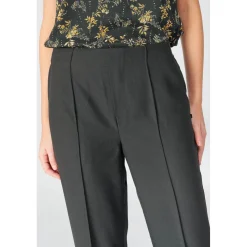 Pantalon droit ROSALY noir
