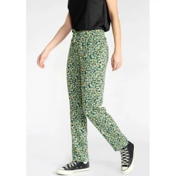 Pantalon droit TANI vert