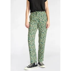 Pantalon droit TANI vert