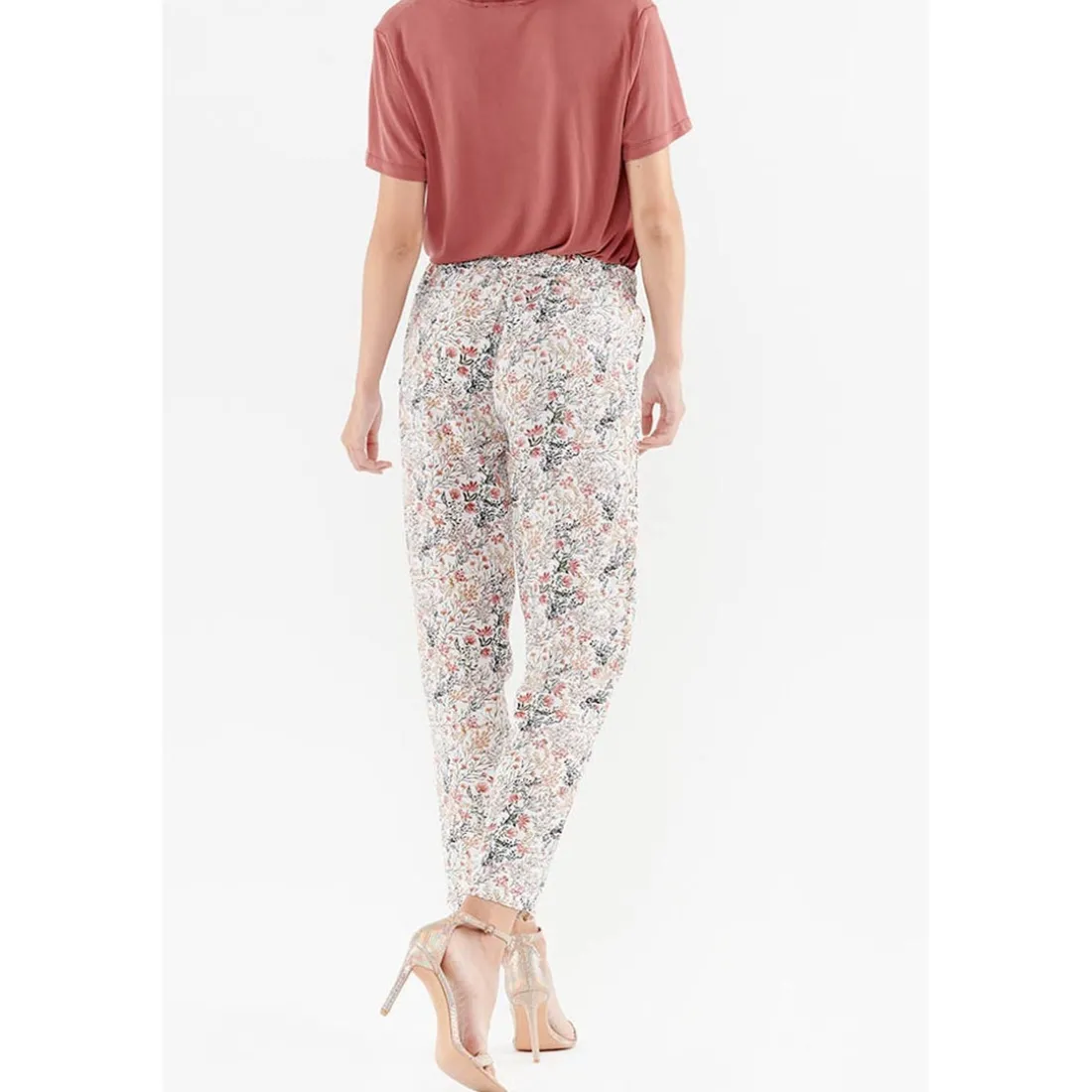 Pantalon droit TULIPA blanc