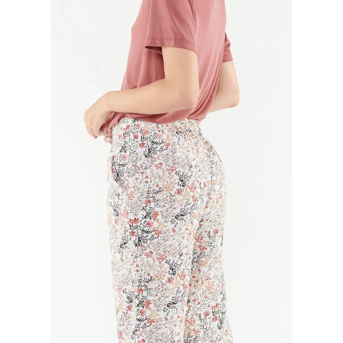 Pantalon droit TULIPA blanc