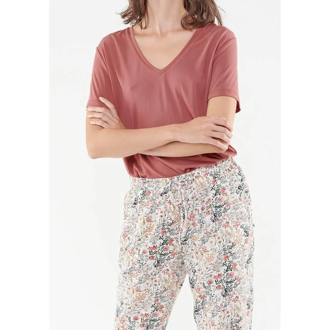 Pantalon droit TULIPA blanc