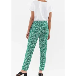 Pantalon droit TULIPA bleu