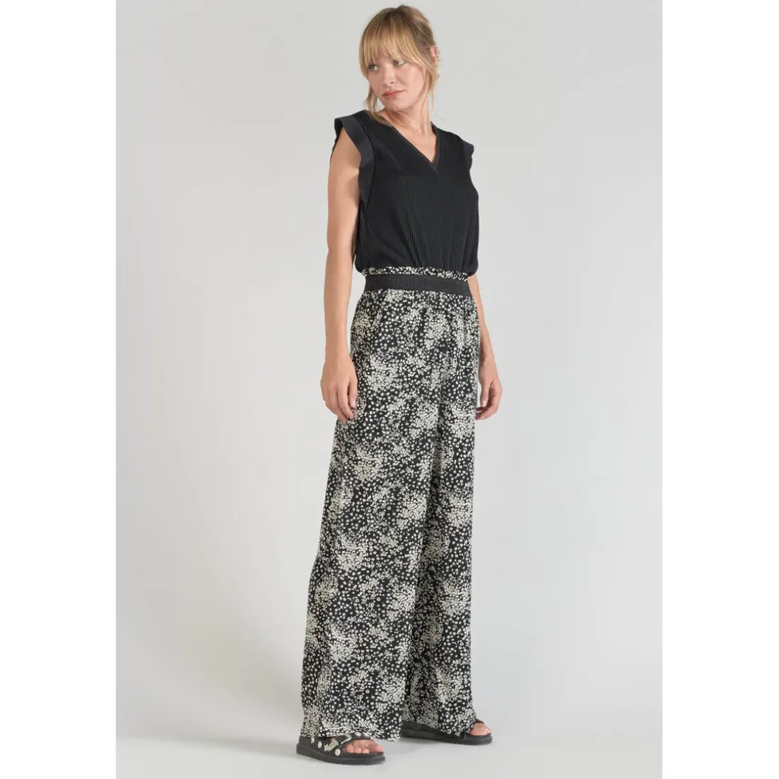 Pantalon droit UISA noir