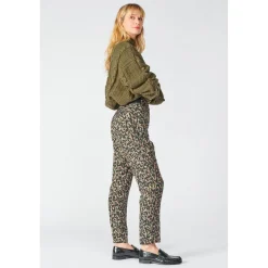 Pantalon droit WAY vert