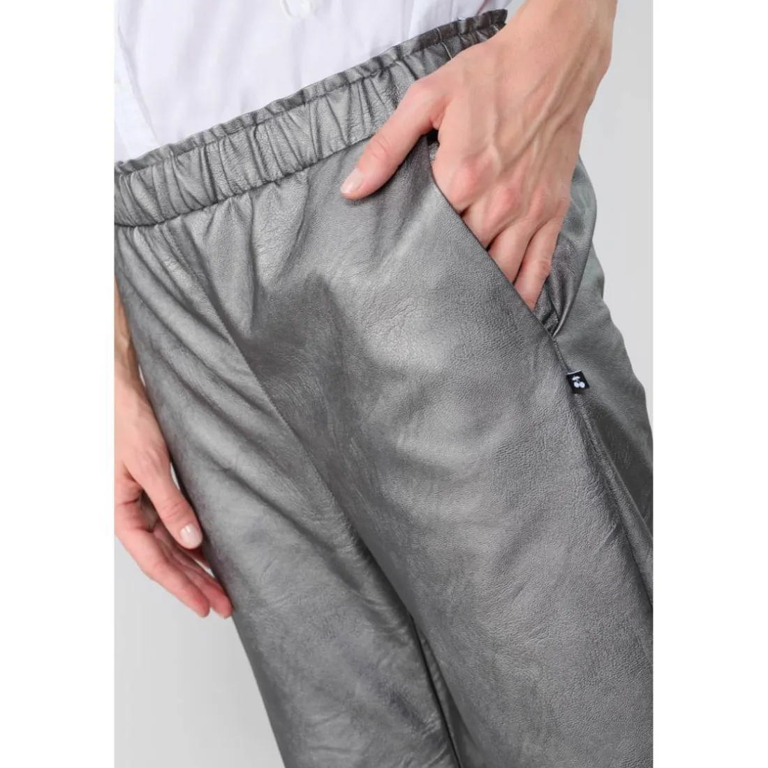 Pantalon droite ANDREE silver Ruth