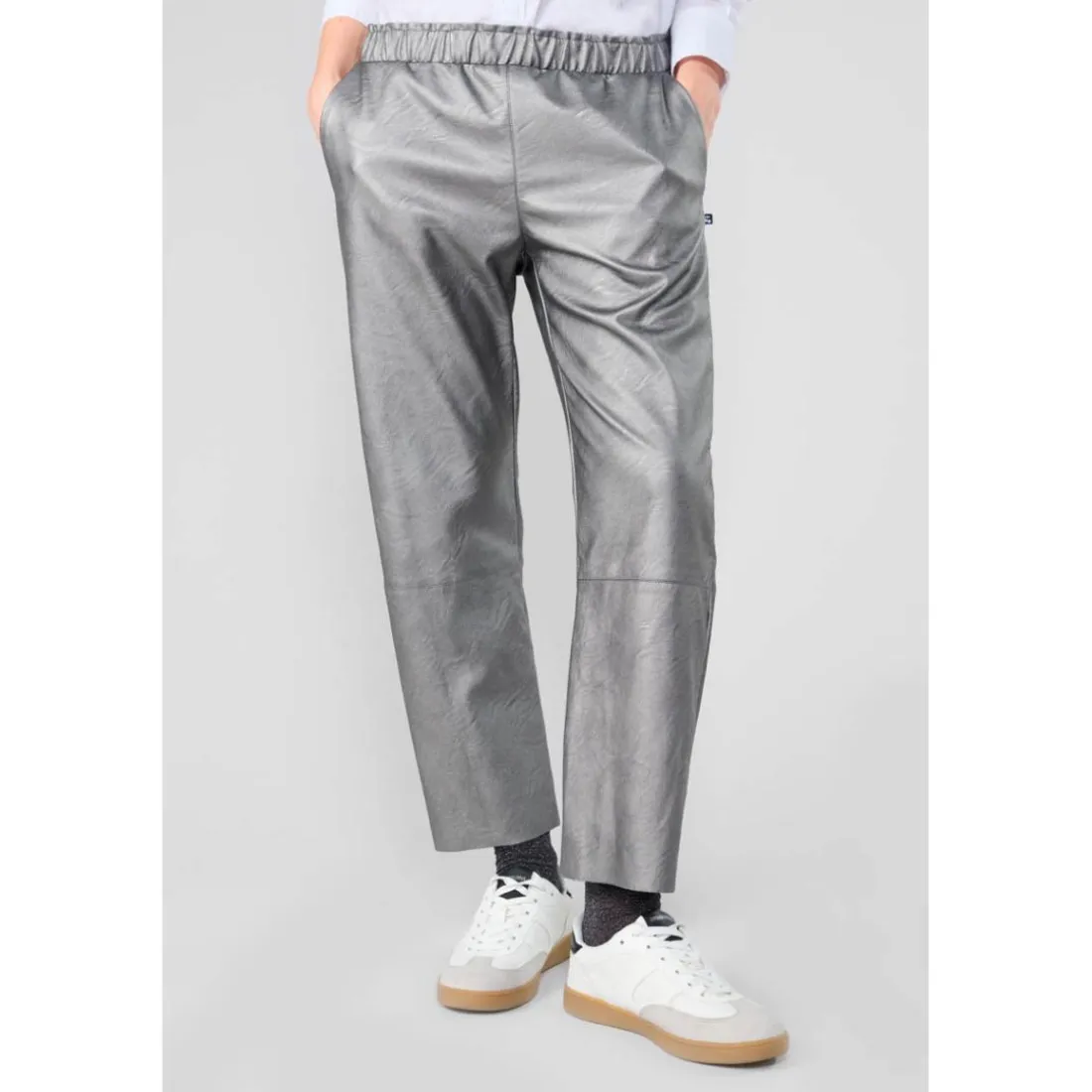 Pantalon droite ANDREE silver Ruth