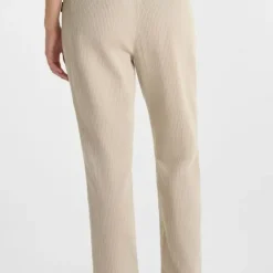 Pantalon droite CORDO beige Queen en coton