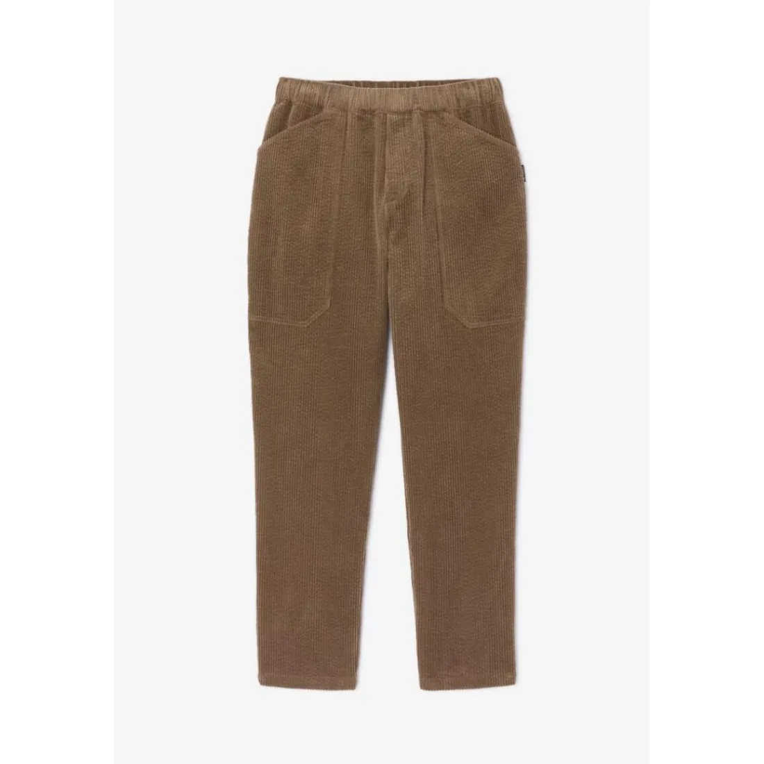 Pantalon droite CORDO marron Maud en coton