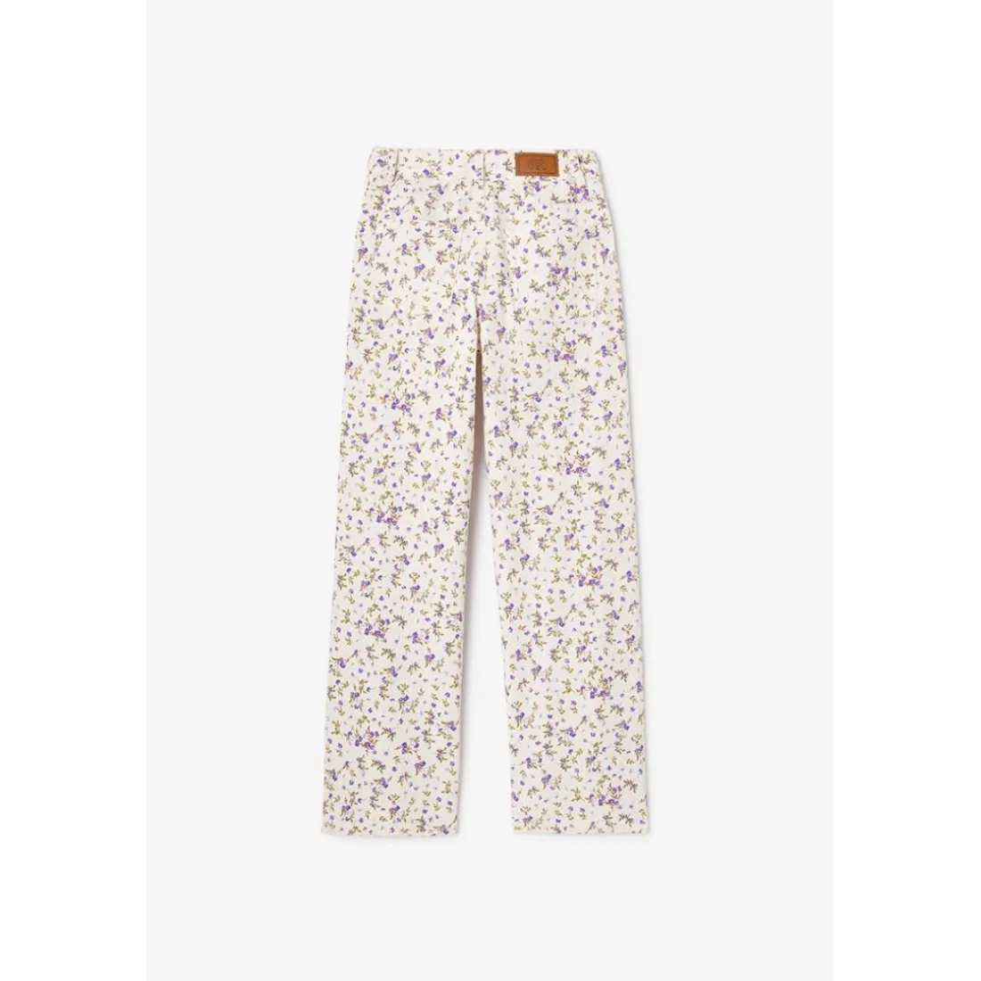 Pantalon droite DESPIGI blanc Zoe