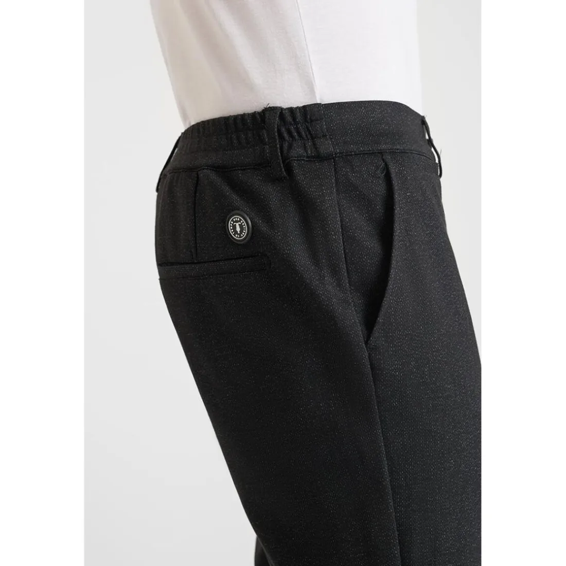 Pantalon droite DEXA noir Rafe