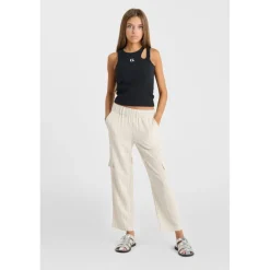 Pantalon droite fille OLIVERGI blanc Gail