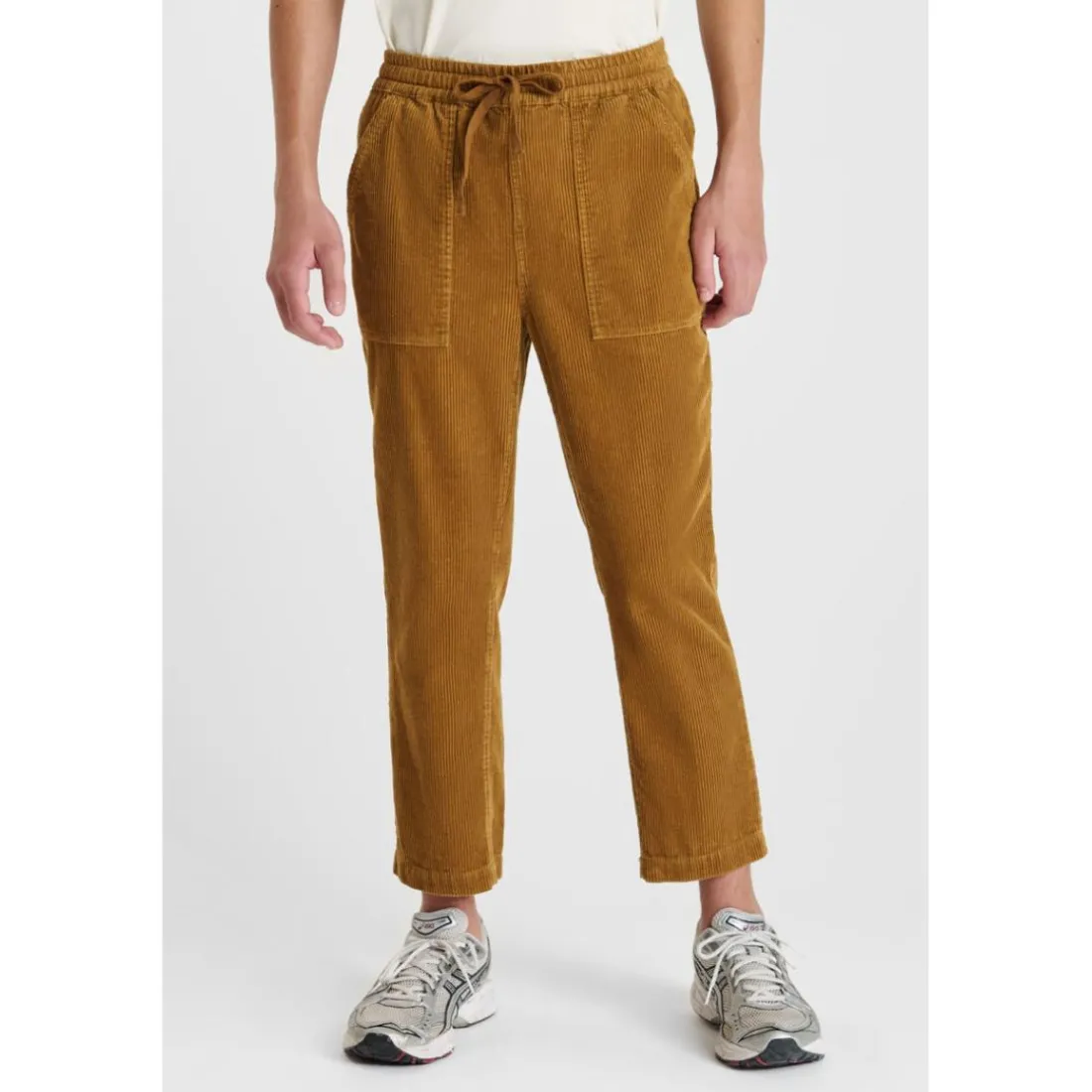 Pantalon droite HOUBO marron Kai