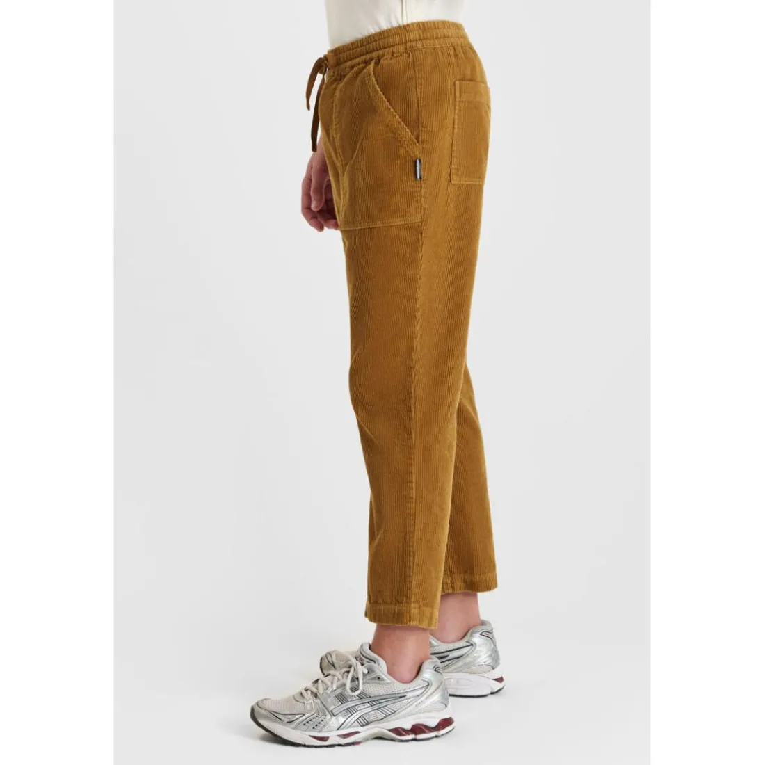 Pantalon droite HOUBO marron Kai