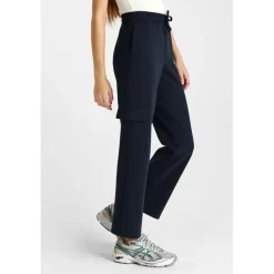 Pantalon droite MITAGI bleu Kai