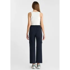 Pantalon droite MITAGI bleu Kai