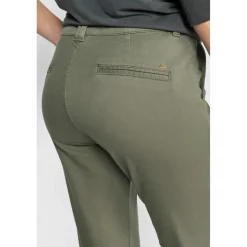 Pantalon dyli kaki vert en coton