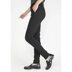 Pantalon dyli noir en coton