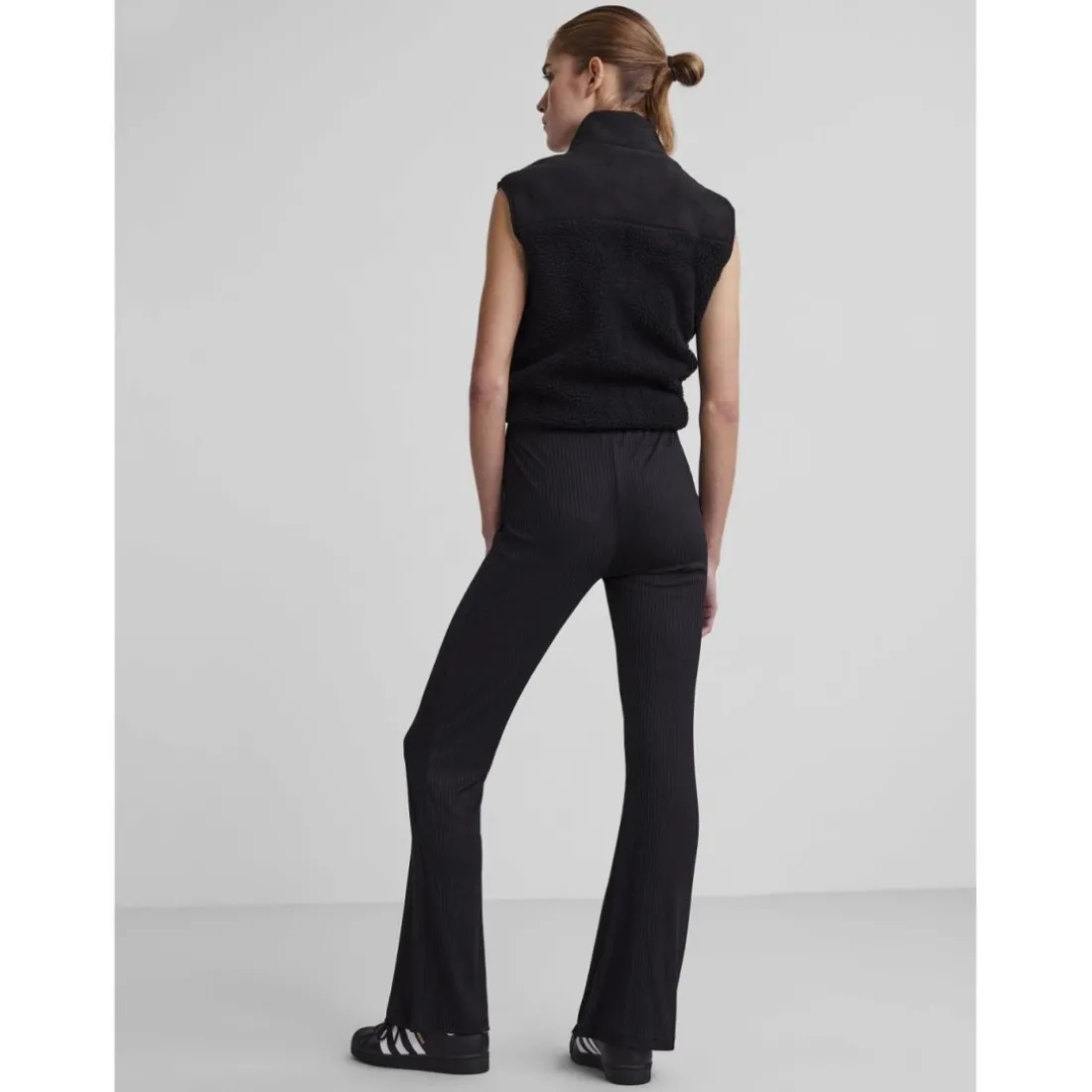 Pantalon en maille noir Beth