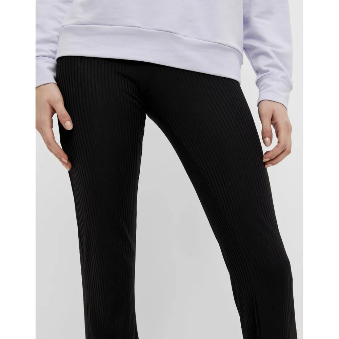 Pantalon en maille noir Beth