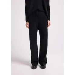 pantalon femme ZUMBA en cachemire noir